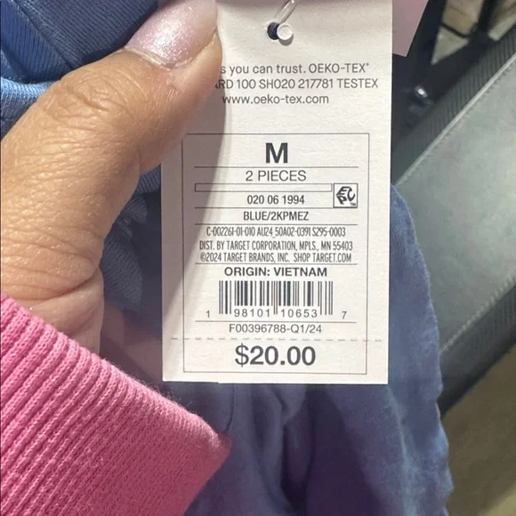 Not available anymore!!! Size Medium Auden Jersey pajama short set - Picture 3 of 5